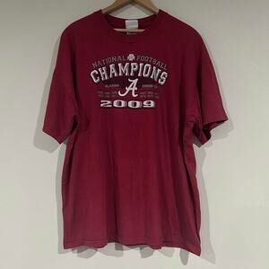 2009 Alabama Football National Champions Tee Shirt